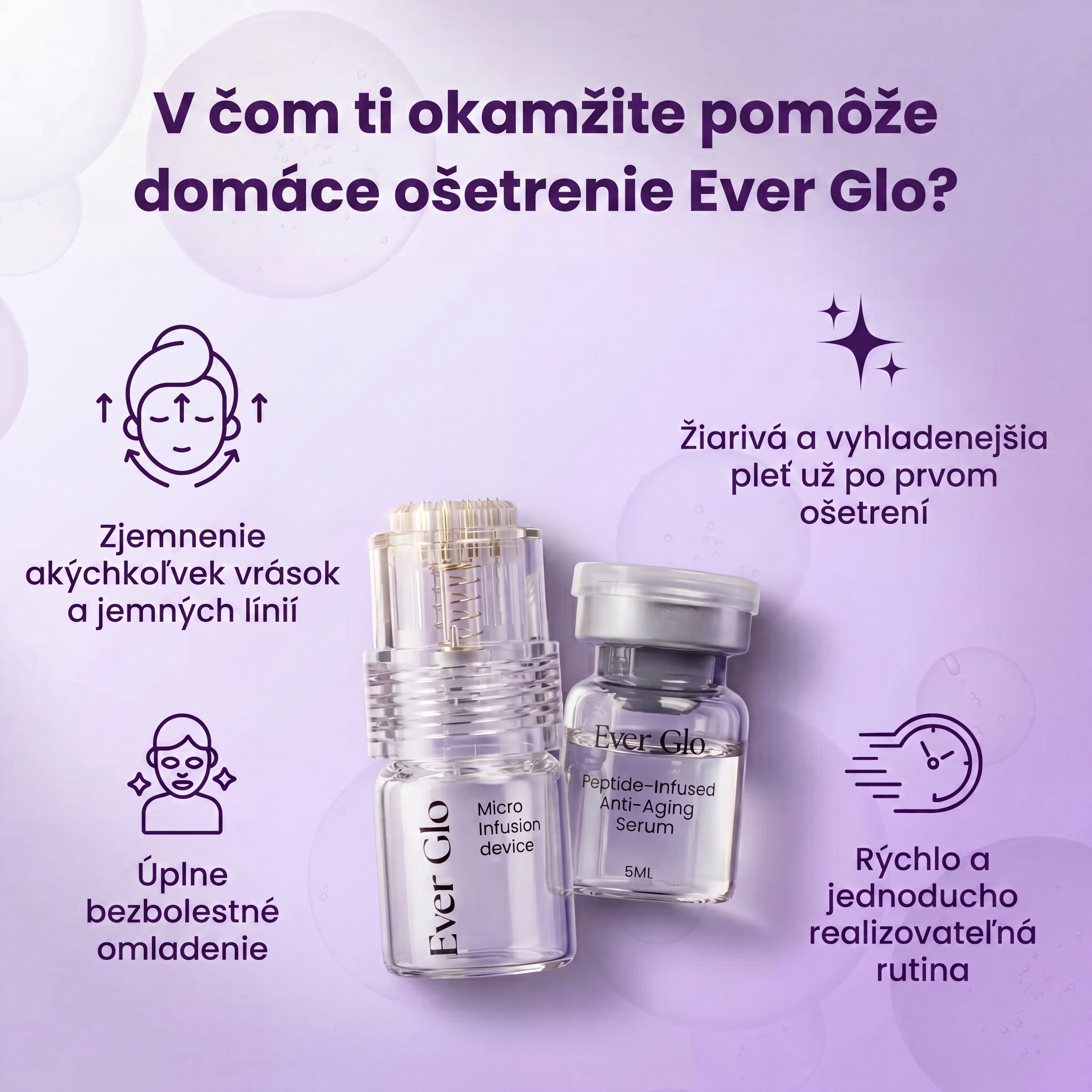 Ever Glo Domáce Ošetrenie Zlatými Mikroihličkami