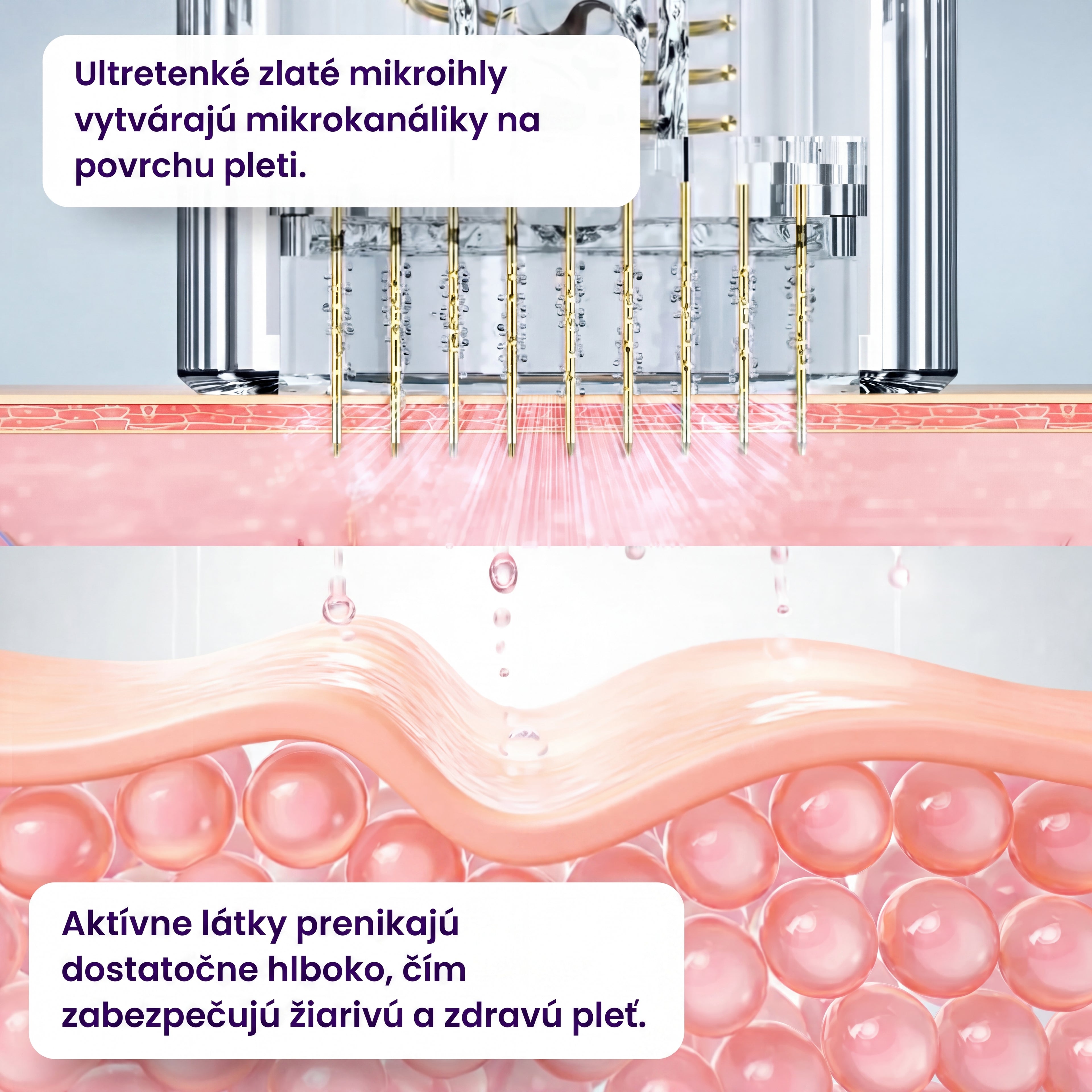 Ever Glo Domáce Ošetrenie Zlatými Mikroihličkami