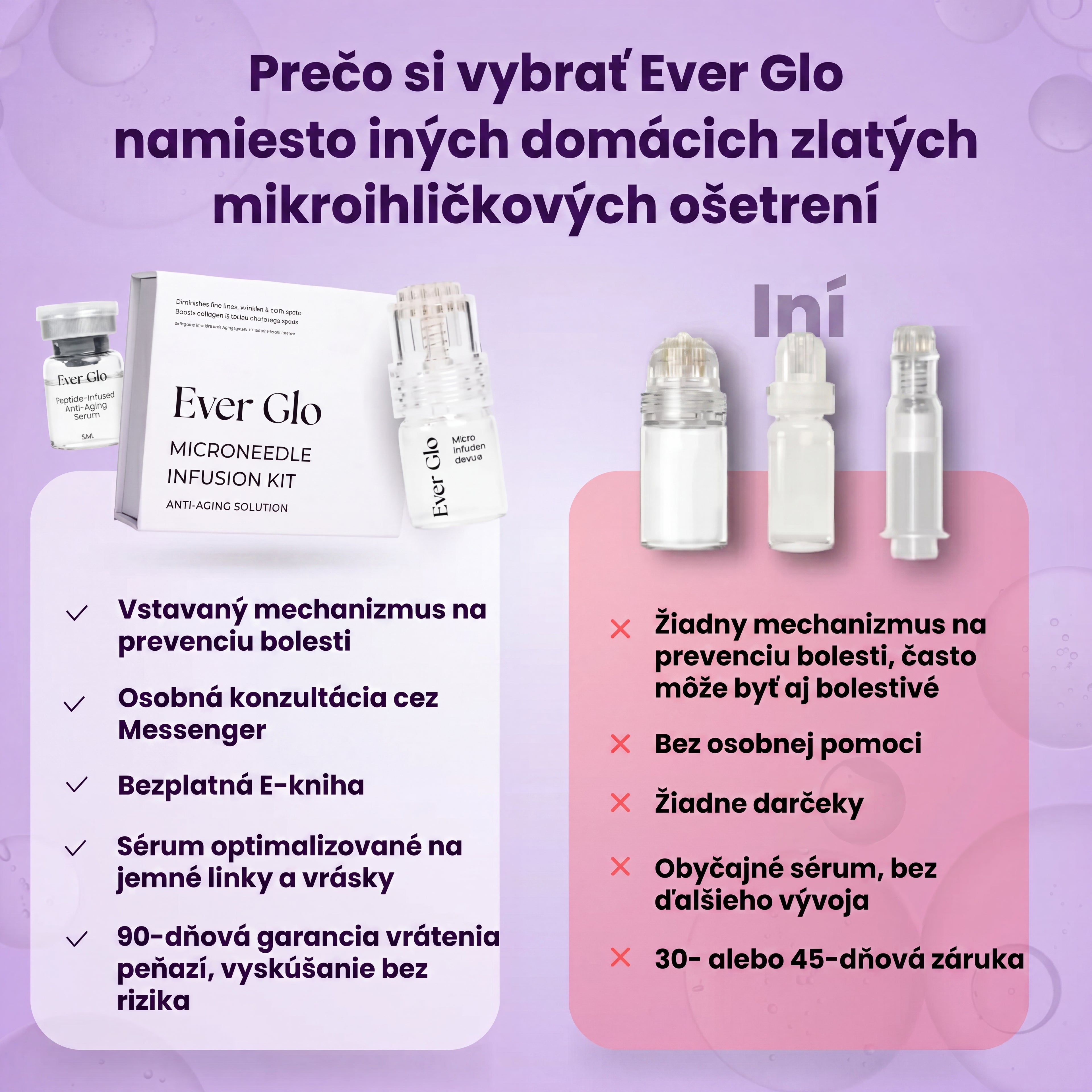 Ever Glo Domáce Ošetrenie Zlatými Mikroihličkami